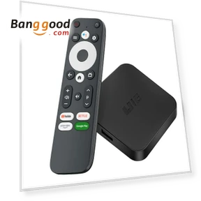 Android TV Box 2GB/16GB 4K UHD with Voice Remote — TVs