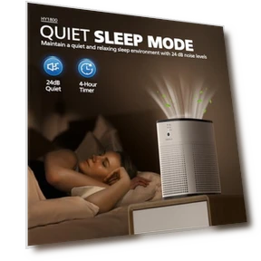 Air Purifiers for Bedroom with True HEPA Filter, 2 Pack — Activated Carbon Air Purifiers, Chivalz