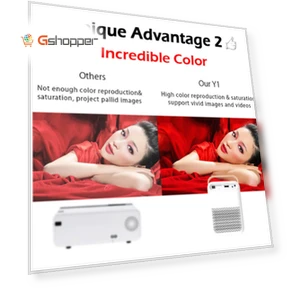 HD Smart Projector with Battery — Home Theater Projectors, WEJOY