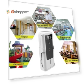 Infrared Thermometer and Automatic Infrared Sensor Sterilization Dispenser with Tripod Mount Holder — Temperature Measurement Devices
