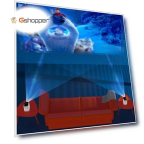 Portable HD 4K Smart Wireless Projector — Home Theater Projectors, RBT