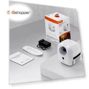 Portable Mini LCD LED Smart Projector — Home Theater Projectors