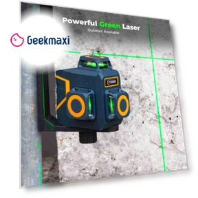 3x360° 12 Lines Laser Level — Alignment & Leveling Lasers, CIGMAN