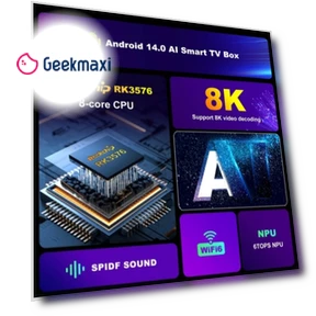 Android 14 TV Box — Streaming Devices, H96 Max