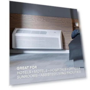 Packaged Terminal A/C with Heat Pump — Cooling Solutions, Cooper & Hunter