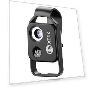 200X Phone Microscope Lens — Trinocular, APEXEL