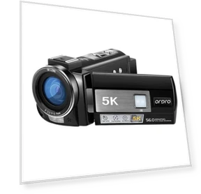 5K 56MP 18X Digital Zoom Video Camcorder — Camcorder, Ordro