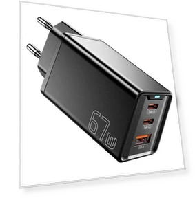 67W GaN Charger — Chargers, ESSAGER