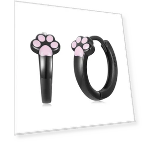 Cute Cat Claw Earrings — Drop & Dangle