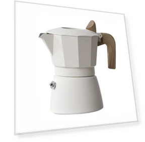 Кофейник Moka с двойным клапаном, 100 мл — Кофеварки гейзерные