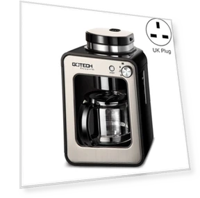 Household Small Coffee Machine Automatic Grinding Integrated Commercial Freshly Ground Drip Coffee Pot — Electric Blade Coffee Grinders, GOTECH