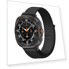Plastic Connector Nylon Loop Watch Band — Watch Straps & Bands, Samsung