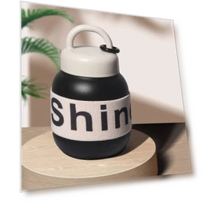 Portable Thermos Coffee Cup with Tea Filter — Beverage Warmers