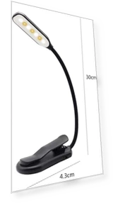 Rechargeable 7 LED Book Light with Touch Switch — Book Lights