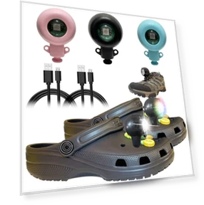 Rechargeable Shoe Lights — Flashlights