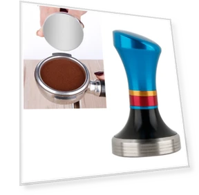 Stainless Steel Flat Bottom Coffee Powder Hammer — Electric Blade Coffee Grinders
