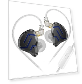Wired Earphone with 1BA+1DD Technology — Earphones, KZ