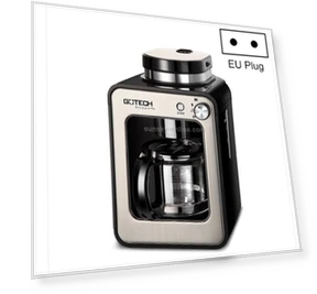 Automatic Grinding All-in-One Commercial Freshly Ground Drip Coffee Maker — Electric Blade Coffee Grinders