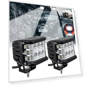 Car Dual Sides LED Dual Color Light — Lighting