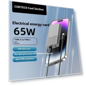 Cool State 65W Gallium Nitride Charger Energy Card Set — Chargers, CUKTECH