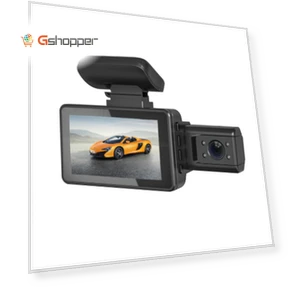 Dual Camera HD Infrared Night Vision Car Recorder — Dashboard Cameras