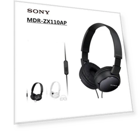 Over-Ear Headphones with Subwoofer — Over-Ear Headphones, Sony