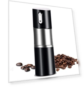 Portable Travel Coffee Grinder — Electric Blade Coffee Grinders
