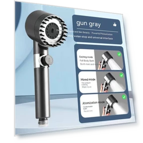 Powerful Supercharged Handheld Showerhead — Handheld, Daispray