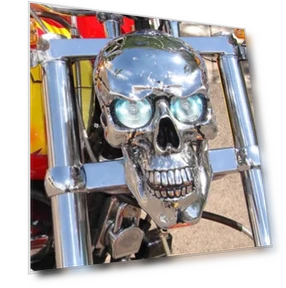 Skull Headlight — Bike Headlights