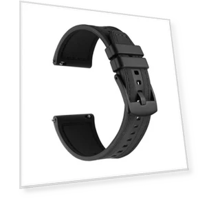 Universal Quick Release Leather Silicone Strap — Girls' Watch Straps