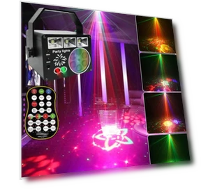 3 in 1 Party Laser Light — Stage Laser Lights, Ktvlights