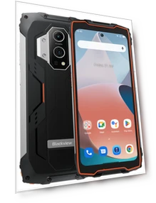 6.7-Inch 12+256GB 120Hz Display Ruggedized Smartphone — Screen Protectors, Blackview