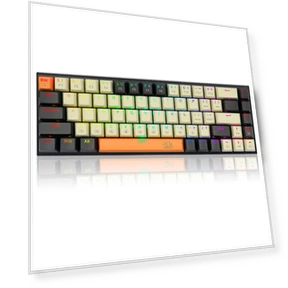 68-key Compact Mechanical Gaming Keyboard — Gaming Keyboards, Redragon