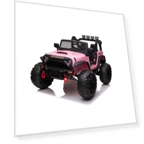Double Drive Children Ride-on Car — Electric Vehicles, JEEP