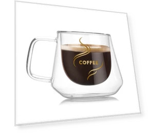 Double-layer Insulated Office Cup — Travel Drinkware