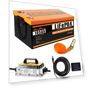 LiFePO4 Golf Cart Battery — Battery Chargers, Cloudenergy