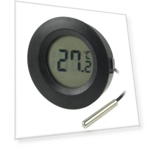 Mini Indoor LCD Display Digital Thermometer — Home Climate Control