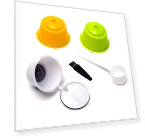 Reusable Coffee Capsule Set — Capsules & Pods