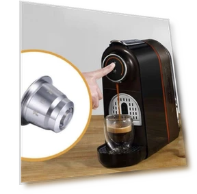 Reusable Stainless Steel Coffee Capsules — Permanent