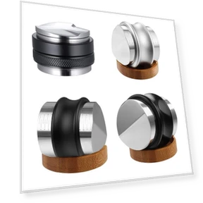 Stainless Steel Coffee Powder Dispenser — Coffee & Espresso Machine Components