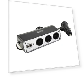 Triple Splitter Car Charger Adapter — Vehicle Power Solutions