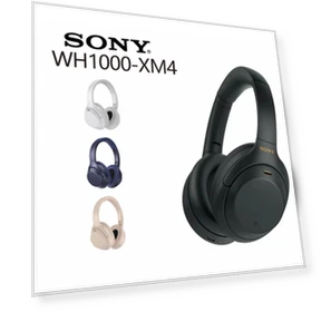Wireless Industry Leading Noise Canceling Overhead Headphones — Over-Ear Headphones, Sony