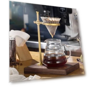 Adjustable Hand Coffee Filter Holder — Coffee & Espresso Machine Components
