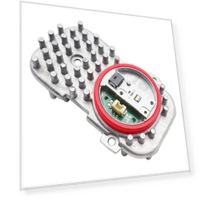Daytime Running Lights LED Angel Eyes Headlight Ballast — Headlight