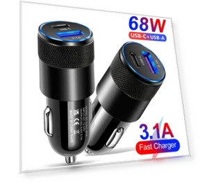Fast Charging Car Charger — Chargers