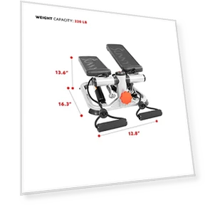 Mini Steppers for Exercise at Home — Steppers, Sunny Health & Fitness