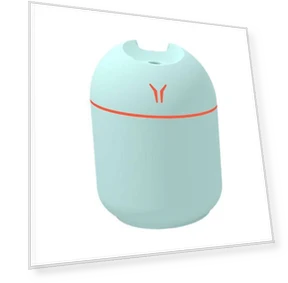 Colorful Night Light Car Humidifier — Air Moisture Control