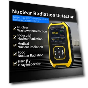 Geiger Counter, Nuclear Radiation Detector — Geiger Counters, FNIRSI