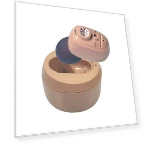Rechargeable Invisible Wireless Hearing Aid Sound Amplifier — Hearing Support, CIC