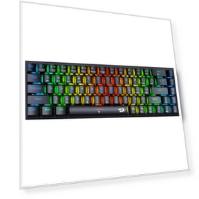 Ryze Pro 68 Key Tri-Mode Mechanical Keyboard — Gaming Keyboards, Redragon